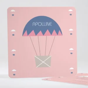 Faire-part de naissance Au pays des montgolfieres*Faire-part Elégant Sale