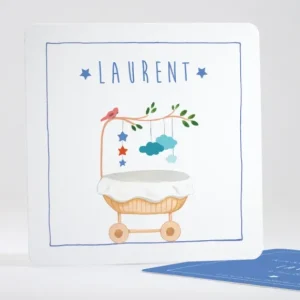 Faire-part de naissance Au pays des reves*Faire-part Elégant Best