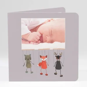 Faire-part de naissance Au pays des marionnettes*Faire-part Elégant Hot