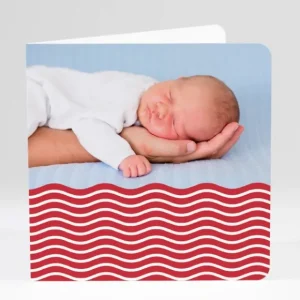 Faire-part de naissance Au fil des vagues*Faire-part Elégant Fashion
