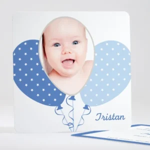 Faire-part de naissance Au pays des ballons*Faire-part Elégant Sale