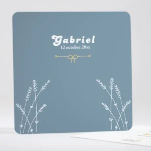 Faire-part de naissance Au vent*Faire-part Elégant Discount