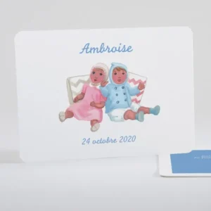Faire-part de naissance Au pays des poupees*Faire-part Elégant New