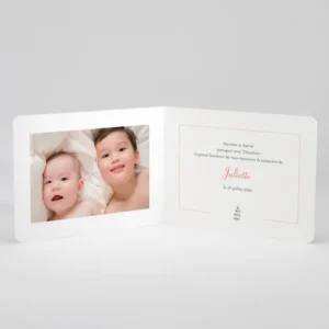 Faire-part de naissance Au grand air*Faire-part Elégant Best
