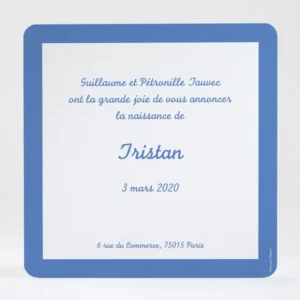 Faire-part de naissance Au pays des ballons*Faire-part Elégant Sale