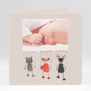 Faire-part de naissance Au pays des marionnettes*Faire-part Elégant Hot