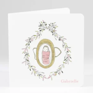 Faire-part de naissance Au creux du nid*Faire-part Elégant Hot