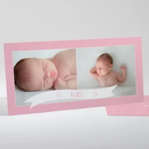 Faire-part de naissance Au son du cor*Faire-part Elégant Clearance