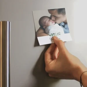 Faire-part de naissance Baiser Magnet*Faire-part Elégant Best
