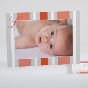 Faire-part de naissance Bayadere*Faire-part Elégant Sale