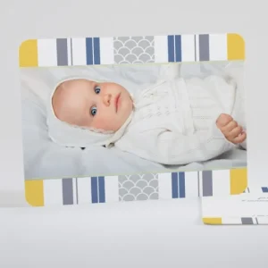 Faire-part de naissance Bayadere tendance*Faire-part Elégant Best