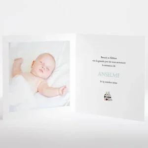 Faire-part de naissance Bebe joue*Faire-part Elégant Outlet
