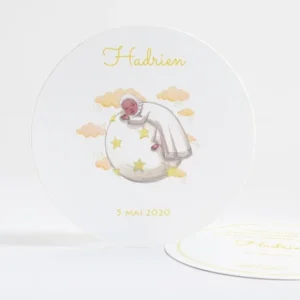 Faire-part de naissance Bebe planete*Faire-part Elégant New