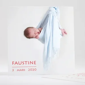 Faire-part de naissance Beau bebe*Faire-part Elégant Discount