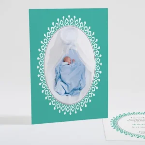 Faire-part de naissance Berceau chic*Faire-part Elégant New