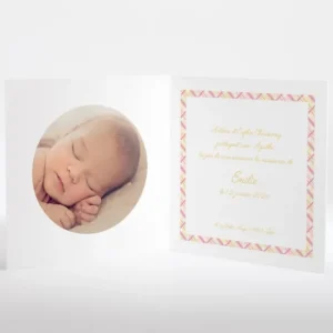 Faire-part de naissance Bel ecossais d'ete*Faire-part Elégant Hot