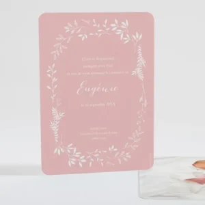 Faire-part de naissance Belle saison*Faire-part Elégant Fashion