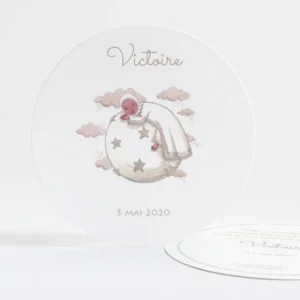 Faire-part de naissance Bebe planete*Faire-part Elégant New