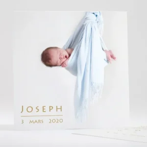 Faire-part de naissance Beau bebe*Faire-part Elégant Discount
