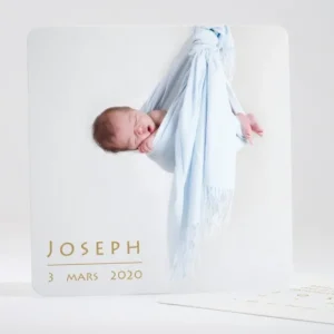 Faire-part de naissance Beau bebe*Faire-part Elégant Discount