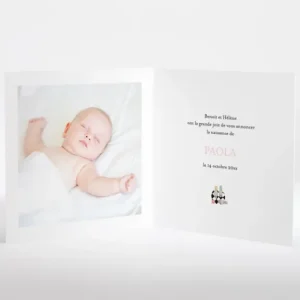 Faire-part de naissance Bebe joue*Faire-part Elégant Outlet