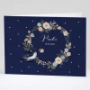 Faire-part de naissance Bird and flowers*Faire-part Elégant Best