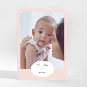 Faire-part de naissance Bienveillance*Faire-part Elégant Discount