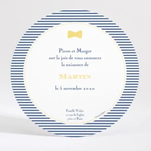 Faire-part de naissance Bord de mer*Faire-part Elégant Clearance
