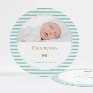 Faire-part de naissance Bord de mer*Faire-part Elégant Clearance