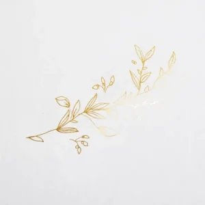 Faire-part de naissance Brindille doree*Faire-part Elégant New