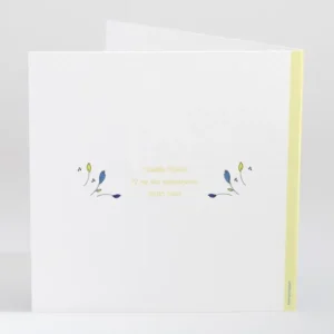 Faire-part de naissance Brise de fleurs*Faire-part Elégant Online
