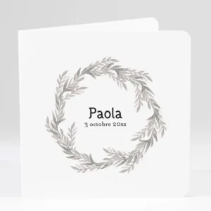 Faire-part de naissance Branches legeres*Faire-part Elégant Fashion