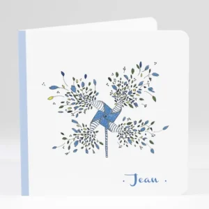 Faire-part de naissance Brise de fleurs*Faire-part Elégant Online