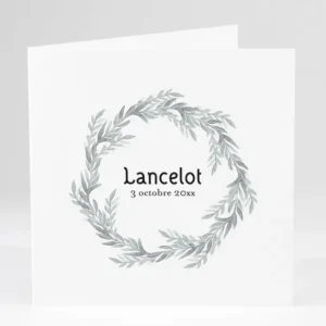 Faire-part de naissance Branches legeres*Faire-part Elégant Fashion