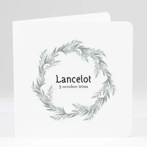 Faire-part de naissance Branches legeres*Faire-part Elégant Fashion