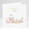 Faire-part de naissance Calin frangine*Faire-part Elégant Online