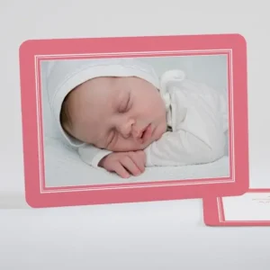 Faire-part de naissance Cadre elegant*Faire-part Elégant Discount