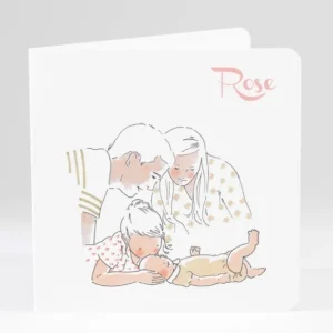 Faire-part de naissance Calin parents*Faire-part Elégant Sale