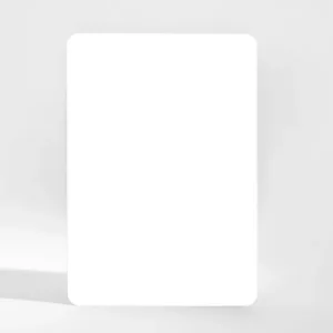 Faire-part de naissance Carte postale portrait magnet Vierge*Faire-part Elégant Hot