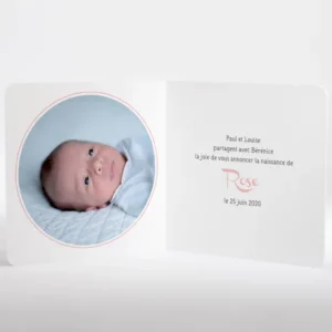 Faire-part de naissance Calin parents*Faire-part Elégant Sale