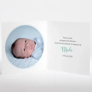 Faire-part de naissance Calin parents*Faire-part Elégant Sale