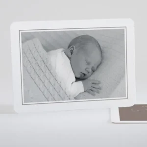 Faire-part de naissance Cadre sobre et elegant*Faire-part Elégant New
