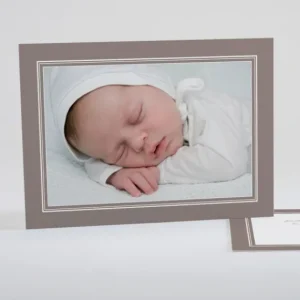 Faire-part de naissance Cadre elegant*Faire-part Elégant Discount