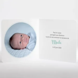 Faire-part de naissance Calin parents*Faire-part Elégant Sale