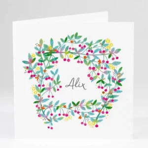 Faire-part de naissance Cherry cherry vif*Faire-part Elégant Online