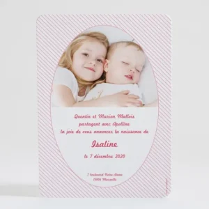 Faire-part de naissance Chat violoncelliste*Faire-part Elégant Best