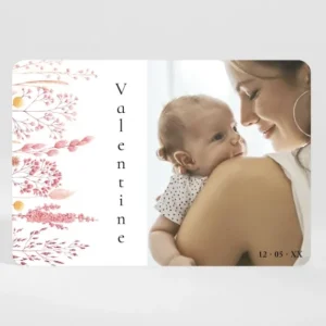 Faire-part de naissance Chouchou*Faire-part Elégant Clearance
