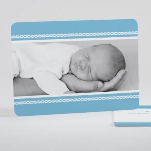 Faire-part de naissance Chaine raffinee*Faire-part Elégant Outlet