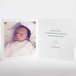 Faire-part de naissance Cherry cherry vif*Faire-part Elégant Online