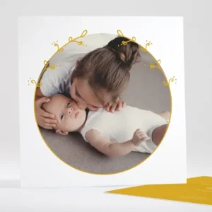 Faire-part de naissance Charme*Faire-part Elégant Outlet